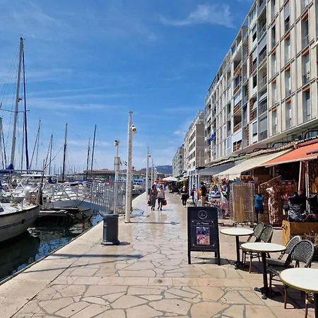 Place D'armes Studio 5' Train/ Port/ Stade/ 10' Plage Wifi Apartmán *